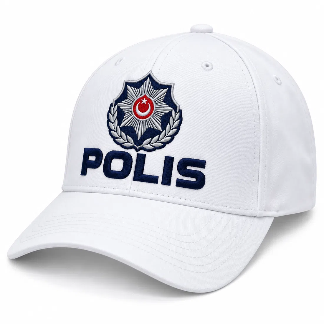 BUJE Beyaz Polis Şapka · fotoğraf 1/1