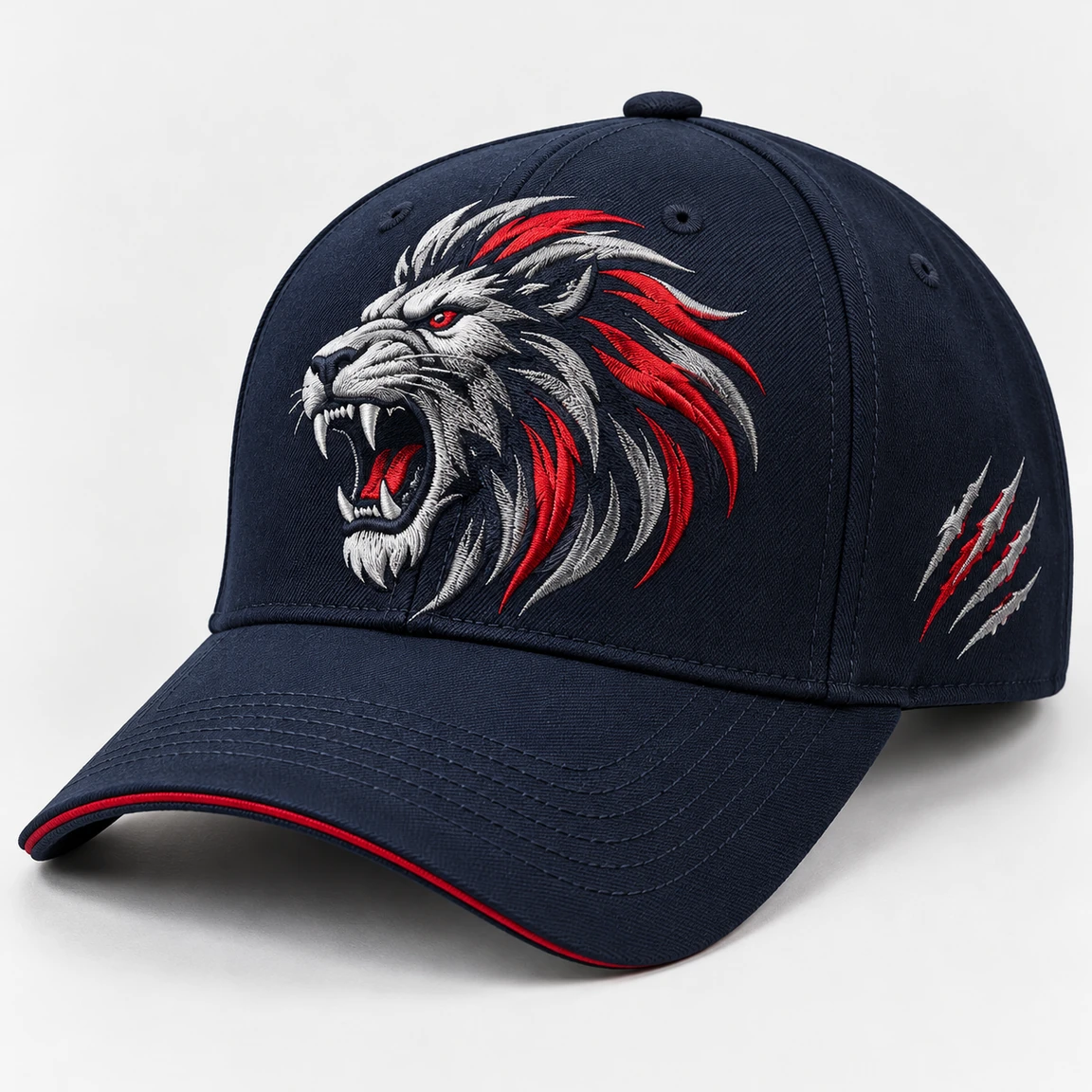BUJE Kükreyen Aslan Cap – Lacivert – Seri 07 · fotoğraf 1/1