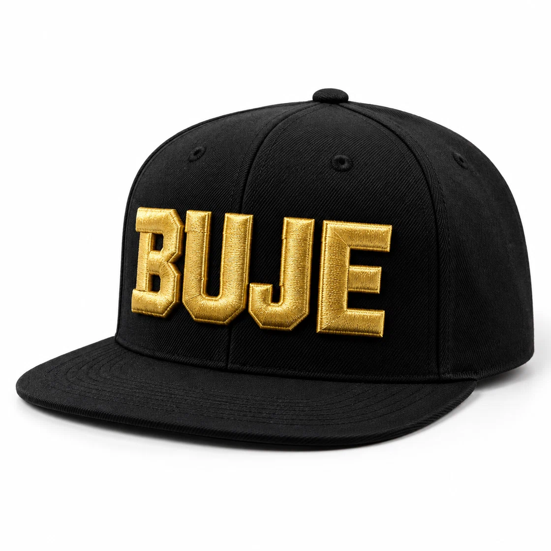 BUJE Siyah Snapback · Altın BUJE Nakışı