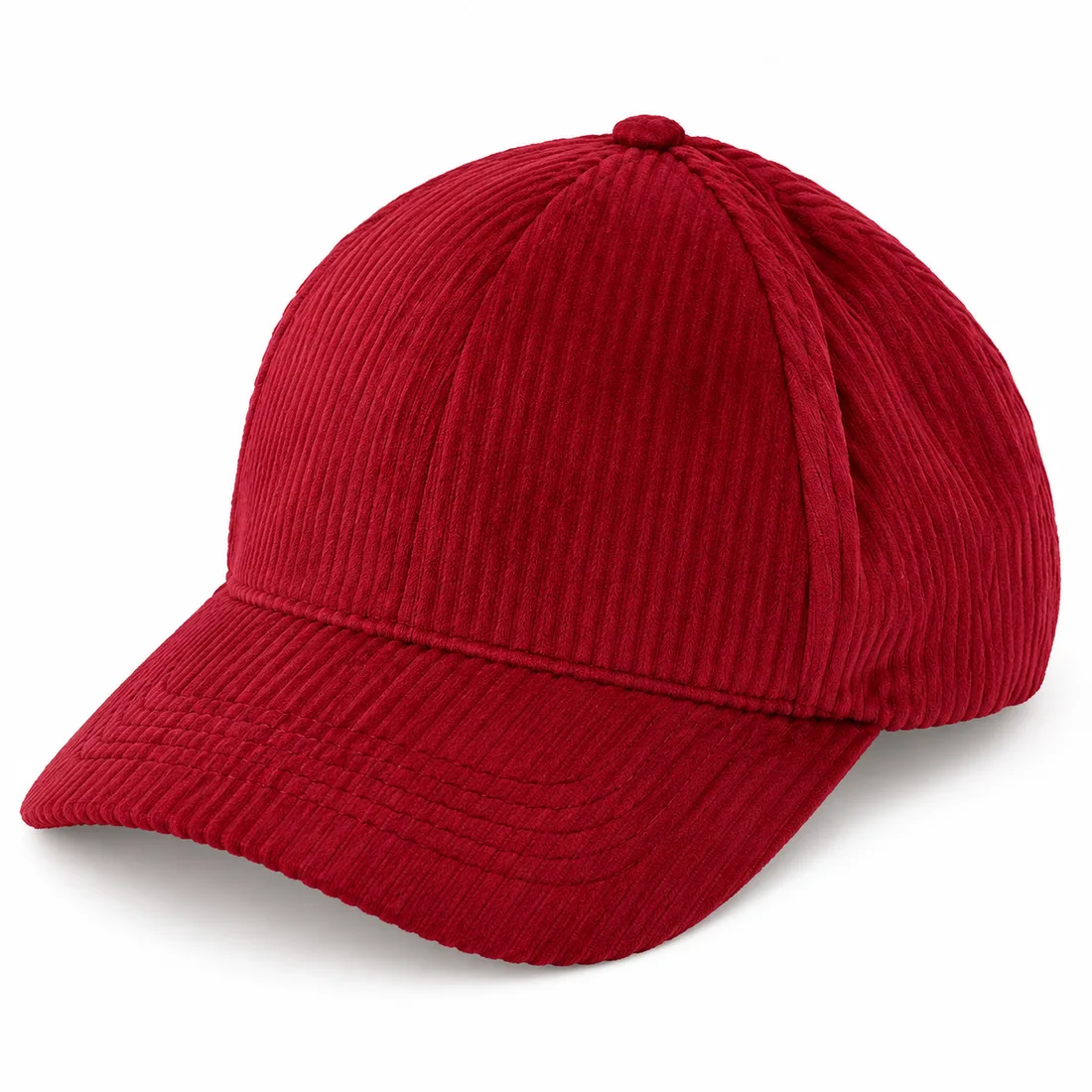 BUJE Bordo Fitilli Kadife Cap