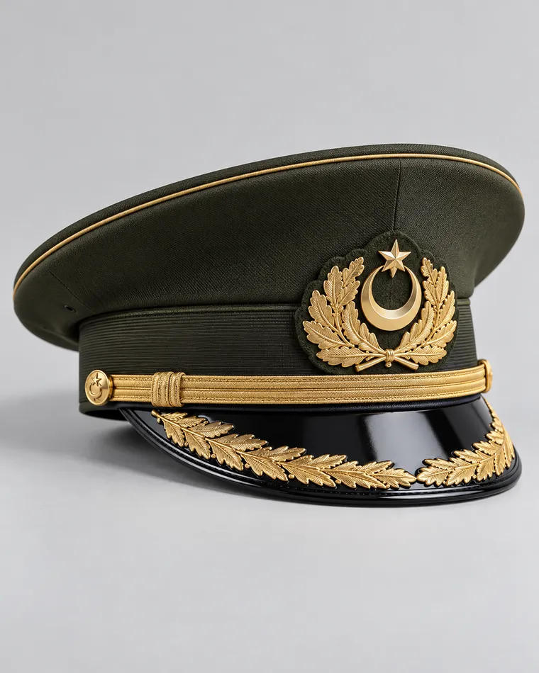 BUJE Resmî Stil Şapka Tasarım Örneği / Sarı