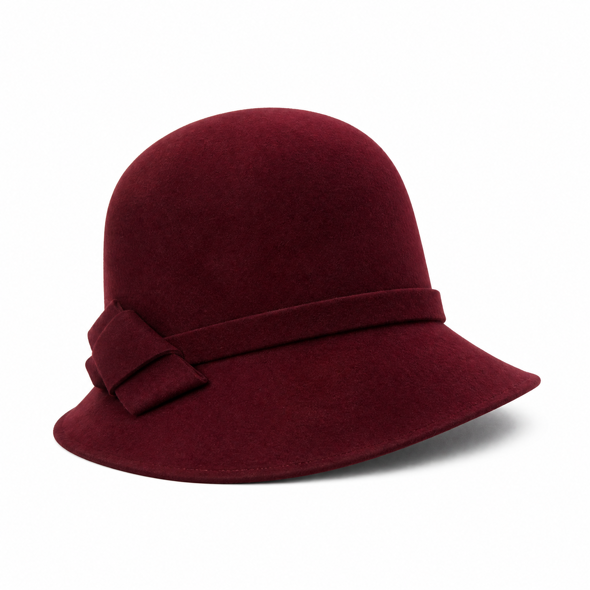 BUJE Atelier | Bordo Cloche Kadın Şapkası