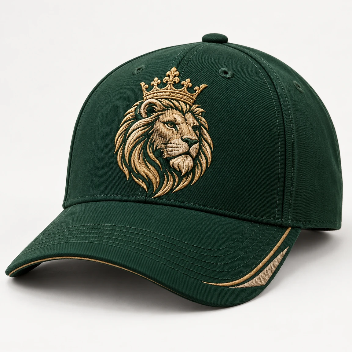 BUJE Taçlı Aslan Cap – Yeşil – Seri 09