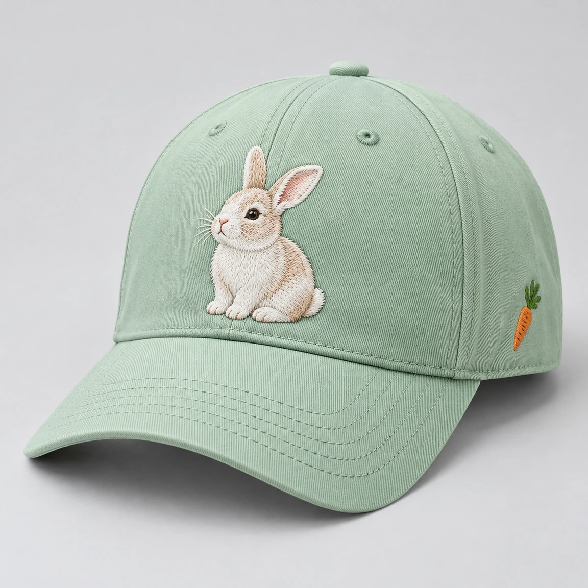 BUJE Tavşan Nakışı Cap – Yeşil – Seri 03